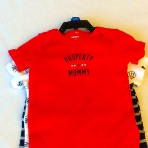 FINAL SALE PRICE NWT Carter’s 12M Boys Set